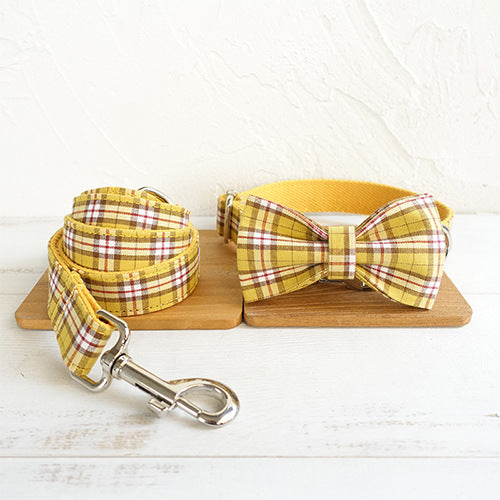 MUTTCO Lattice Bow Collar for Pets