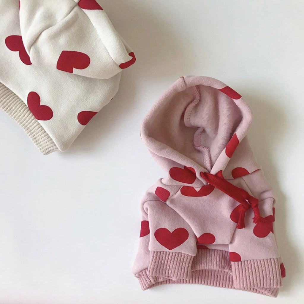 Printed Love Sweater for Pets